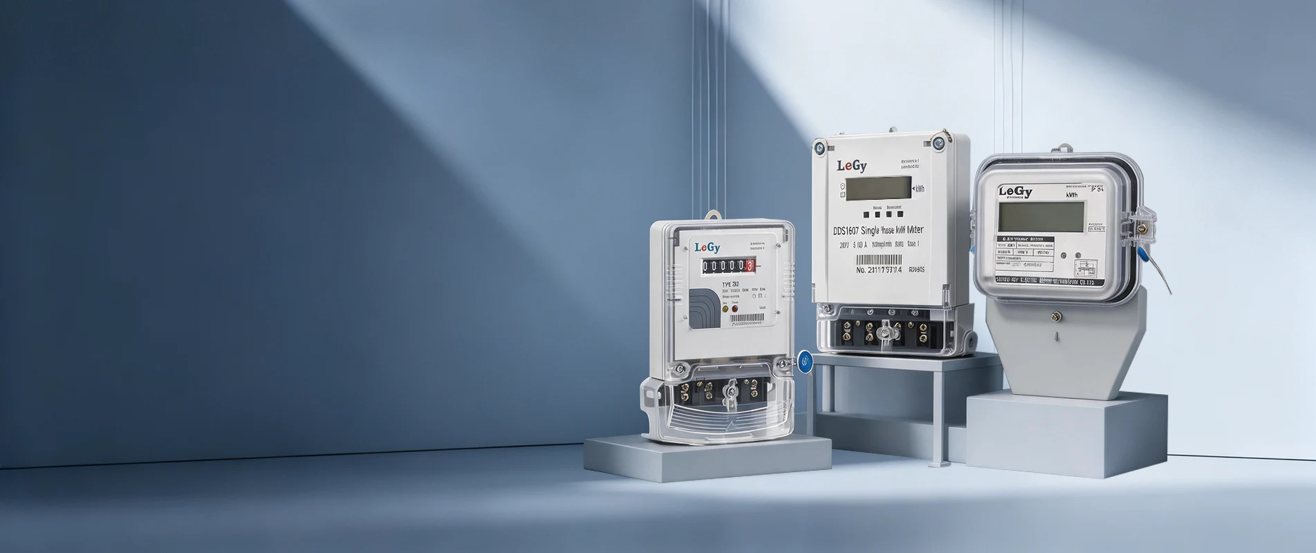 Compteurs d'énergie intelligents en Chine en stock