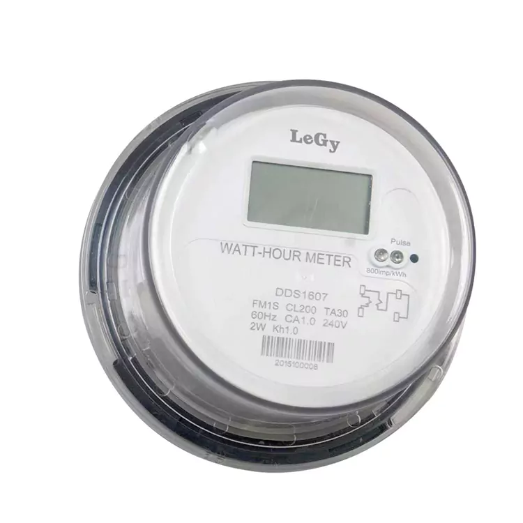 Compteur d'énergie monophasé à prise ANSI