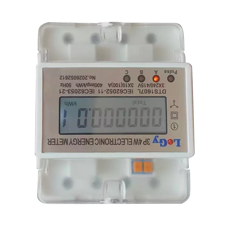 Compteur d'énergie sur rail DIN à connexion directe