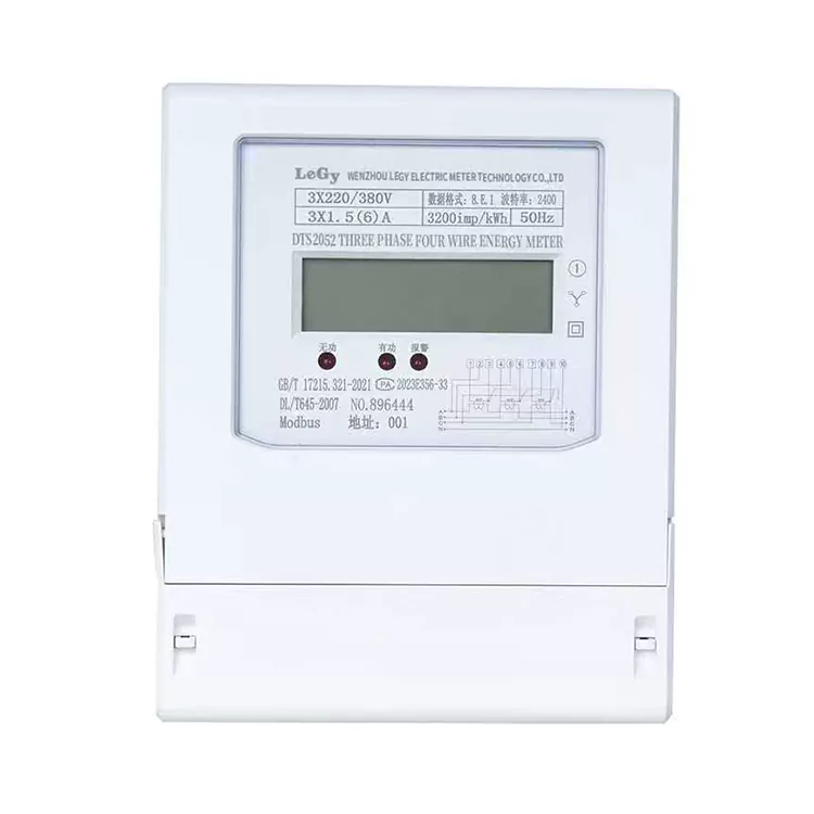 Compteur d'énergie kWh triphasé à connexion directe