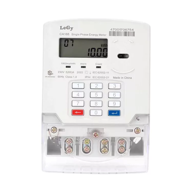 Compteur d'énergie intelligent RF PLC