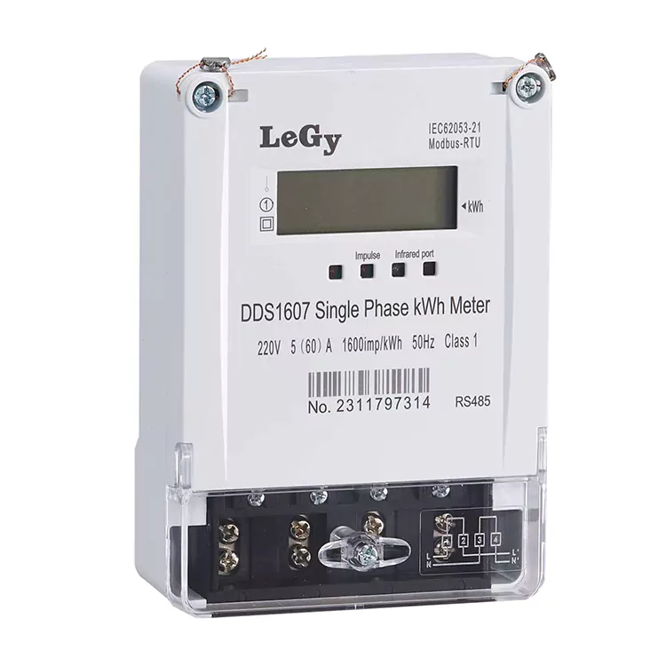 Compteur d'énergie bidirectionnel monophasé