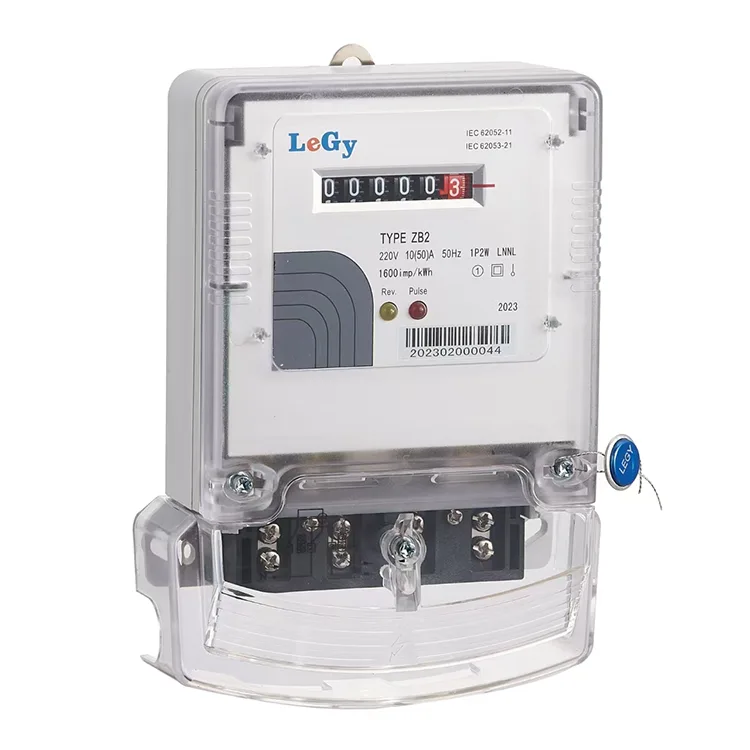 Compteur d'énergie électronique monophasé kWh
